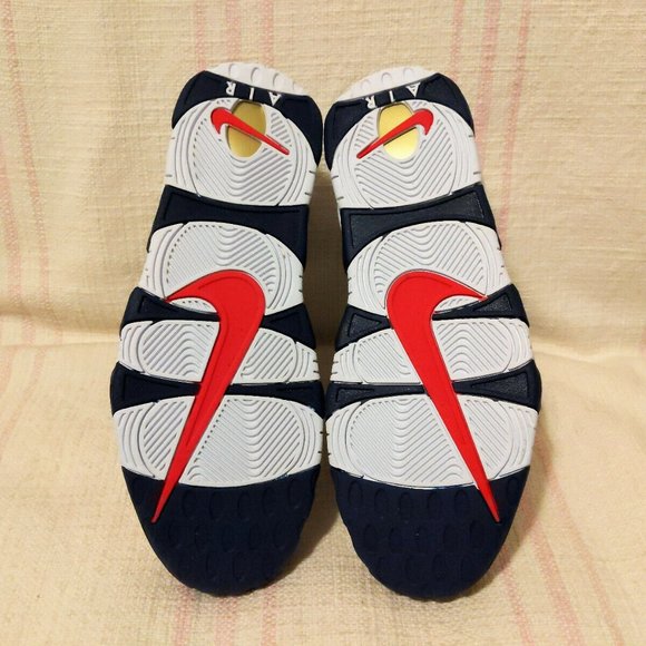 Air More Uptempo \'20 Navy Blue Olympics Pippen